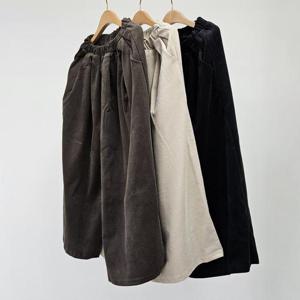 빅사이즈골덴바지 T131L412 윈터코듀로이와이드팬츠 EM