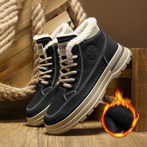 [라일리] Rly 남성 방한 털기모 스타일 방한 워커 스니커즈 ZG-TT80