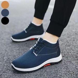 [라일리] Rly 단화 털 따뜻한 남성 기모운동화 겨울 안감 방한화