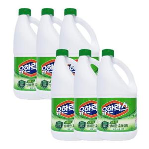 유한양행 유한락스 후레쉬 2L x6개