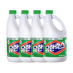 유한락스 후레쉬 2L x4