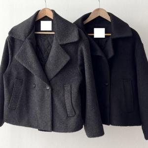 빅사이즈누빔재킷 T546L412 셀렉트빅카라크롭자켓 SM