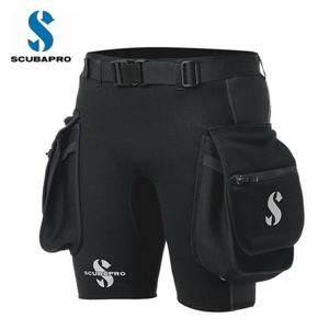 스쿠바프로 스쿠버용 반바지 슈트 TI2833 다이빙 물속