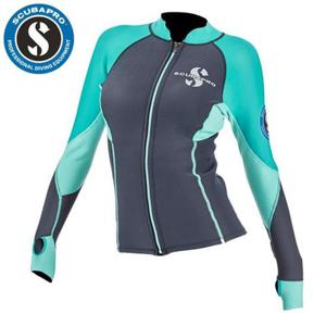 스쿠바프로 1.5mm 여성용 웻슈트 상의 TI1811 수트추천