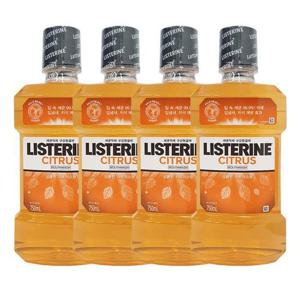 리스테린 시트러스 750ml x4