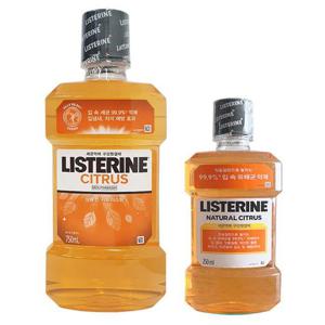 리스테린 시트러스 750ml+250ml