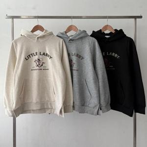빅사이즈후드티 T318L501 렐리프린팅후드루즈핏티 SM