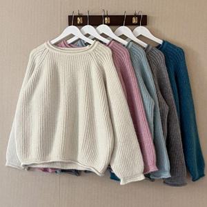 빅사이즈니트티 T378L501 엔드라운드니트루즈핏티 BN