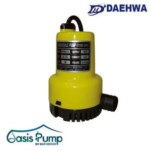 [대화전기] 대화전기 DPW69-12 수동 수중 배수 펌프 전선 3M 전압 12V 활어장 수족관 활어차 횟집 소형 DC