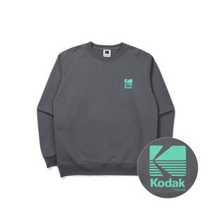 [코닥어패럴] 모노그램 레귤러핏 맨투맨 GREY