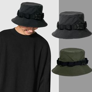 [KN169] 벨트 버킷햇 방수모자