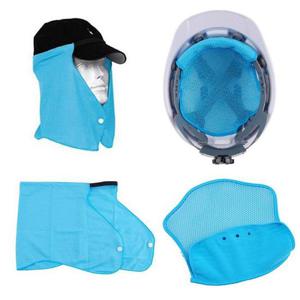 탈부착 안전모햇빛가리개 통풍 안전모내피 세트