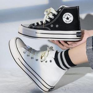 여성스니커즈 통굽단화 키높이 하이탑운동화 TG513