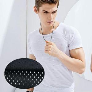 실크 메쉬 반팔 아이스티셔츠 ELC-2002