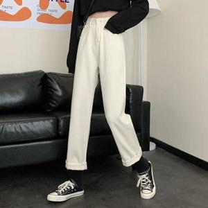 OHS-DDP6670 9부 캐주얼 일자핏 면팬츠