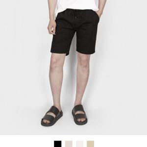 스판 밴딩 면 기본 남자반바지 4컬러