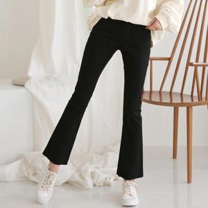 로디포 부츠컷 블랙팬츠 USM-220216