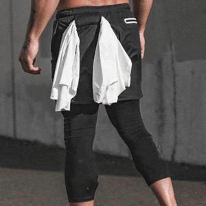 트레이닝바지 쇼트 헬스복 속팬츠 이너웨어 스포츠바지 INSUM82