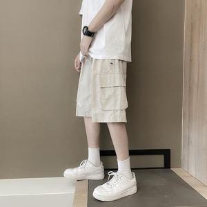 남성 캐주얼 3컬러 5부 반바지 카고팬츠 INSUM66N