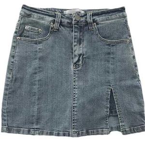 A라인 데님 스커트 하이웨이스트 청치마 RNR-0050