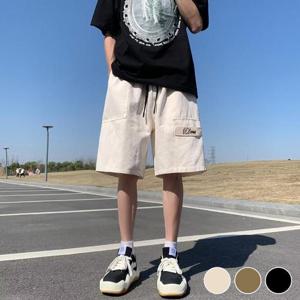 와이드핏 빅주머니 밴딩 면 반바지 URD-514