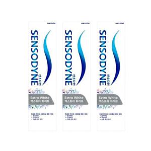 센소다인 엑스트라 화이트 치약 120g x 3개 화이트닝 민감성 코스트코 치약