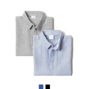 국내생산 시어서커 반팔셔츠