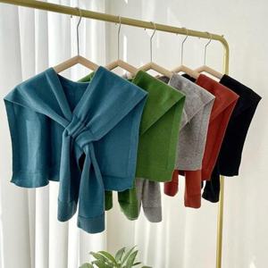 크로스 고리 어깨숄 가디건 LM-0565