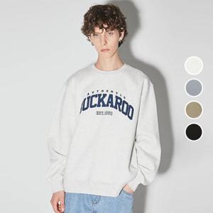 [백화점][버커루]남녀공용 베이직 로고 기모 맨투맨 B244Z1010P