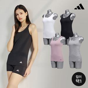 (아디다스) 여성 에어로레디 볼륨 소프트핏 브라탑 런닝형 1종 택일