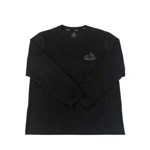 [스노우피크] 에어로히트 레터링 긴팔 티셔츠 Black S25FUF-TL24 BK