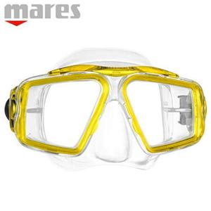 마레스 프리다이빙 스쿠버용 2안식 마스크 수경 U11651