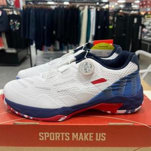 [비트로] [VITRO] (WIDE FIT) 배드민턴화 테크닉 2 (화이트,네이비) TECHNIC 2 (WHITE,NAVY)