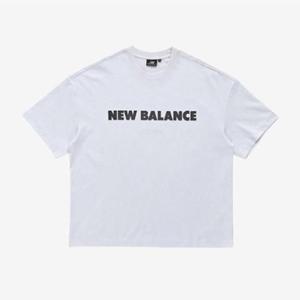 [뉴발란스 반팔티] 레터링 반팔 티셔츠 NBNEC33013-10