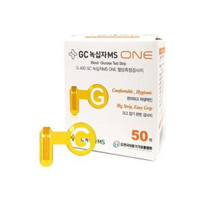 GC녹십자MS ONE (원) 혈당검사지 50매/금전극검사지 D