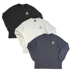 [엄브로] 2025 UQ311CRL92/로고 그래픽 긴팔티/BLK0(블랙),DVY0(네이비),WHT0(화이트)