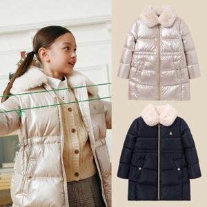 [빈폴키즈] 25FW 여아 샤이니 덕다운 롱패딩 (2종 택1)