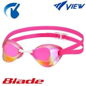VIEW 뷰 미러 노패킹수경 T213885 수영수경 수영물안경