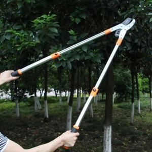 4단 길이조절 라쳇기어 양손가위전지 조경 과수 원예