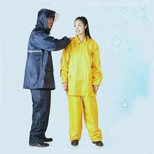 상하 분리형 신사용 우의 10벌 망사내피 모자 탈부착