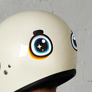 왕눈이14 고휘도반사 자동차스티커 소형  130x146mm