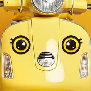 왕눈이16 고휘도반사 자동차스티커 소형  140x128mm