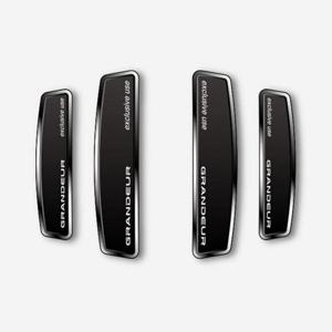 그랜저 블랙 쉴드 엠블럼 도어가드