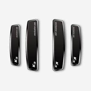 K3 블랙 쉴드 엠블럼 도어가드