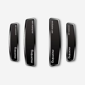 모닝 블랙 쉴드 엠블럼 도어가드