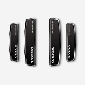 볼보 블랙 쉴드 엠블럼 도어가드