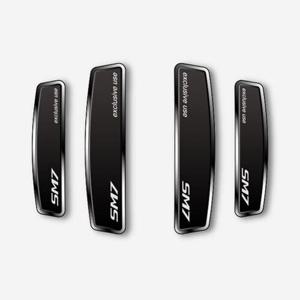 SM7 블랙 쉴드 엠블럼 도어가드