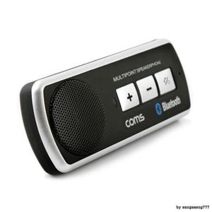 Coms 차량 썬바이저 거치용 블루투스 핸즈프리 스피커