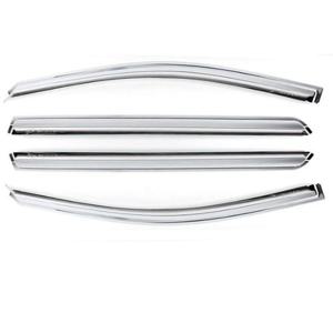 싼타페 더스타일 크롬 썬바이저 빗물받이 선바이저