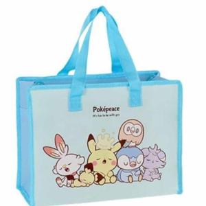 포켓몬스터 부직포백 소 보조가방 지퍼타포린백